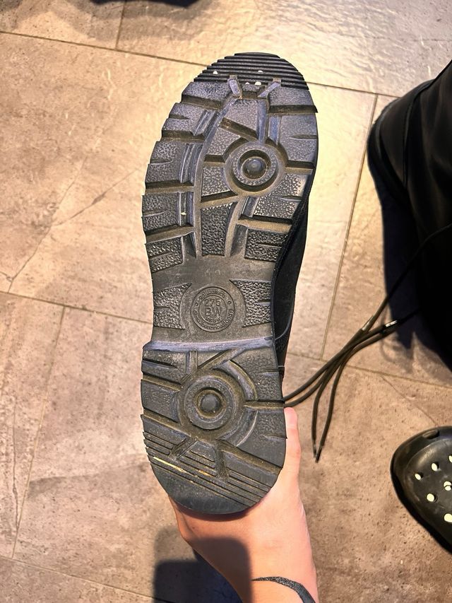 Botas Militares Iturri Cuero Negro Talla 42