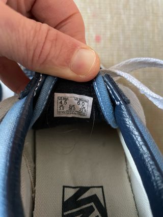 Zapatillas Vans Old Skool Azul y Negro