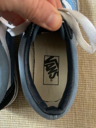 Zapatillas Vans Old Skool Azul y Negro