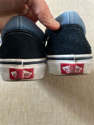 Zapatillas Vans Old Skool Azul y Negro