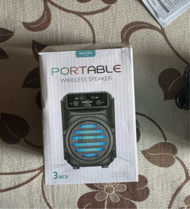 Altavoz Portátil Inalámbrico GTS 3 Pulgadas