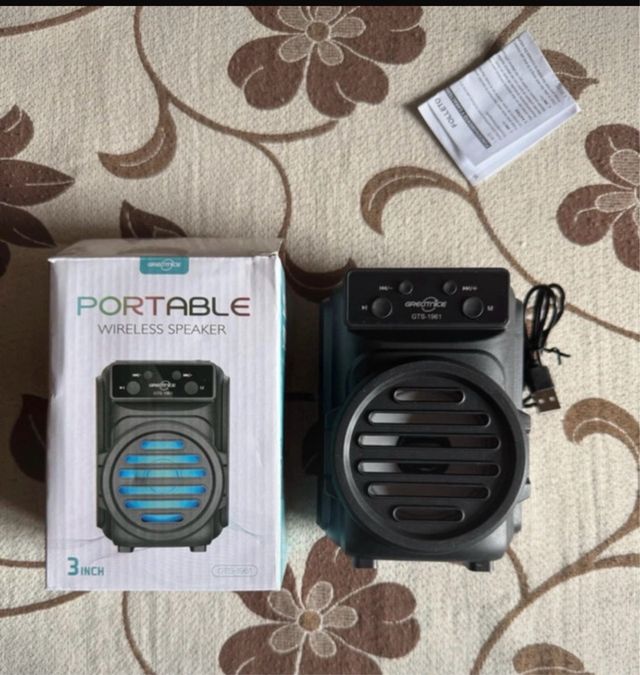 Altavoz Portátil Inalámbrico GTS 3 Pulgadas