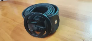 Cinturón Gucci Negro Hebilla GG