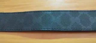 Cinturón Gucci Negro Hebilla GG