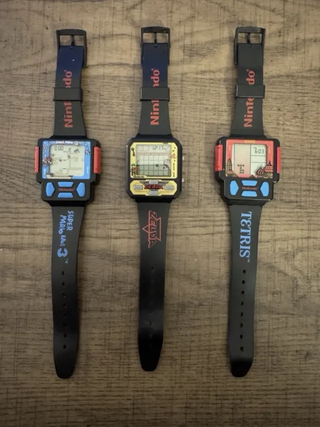 Orologi Nintendo Super Mario, Zelda, Tetris