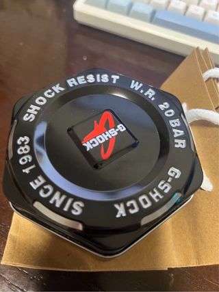 Casio G-Shock Negro y Dorado