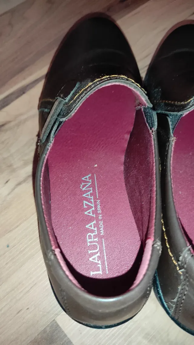 Zapatos Laura Azaña Marrones Mujer