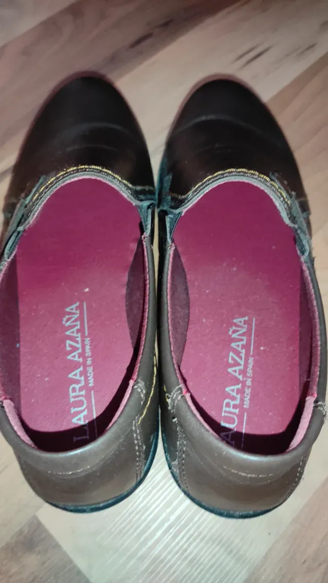 Zapatos Laura Azaña Marrones Mujer