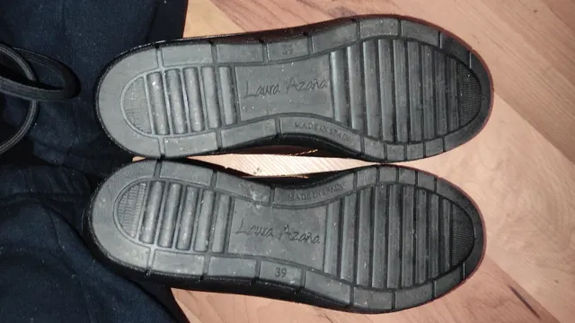 Zapatos Laura Azaña Marrones Mujer