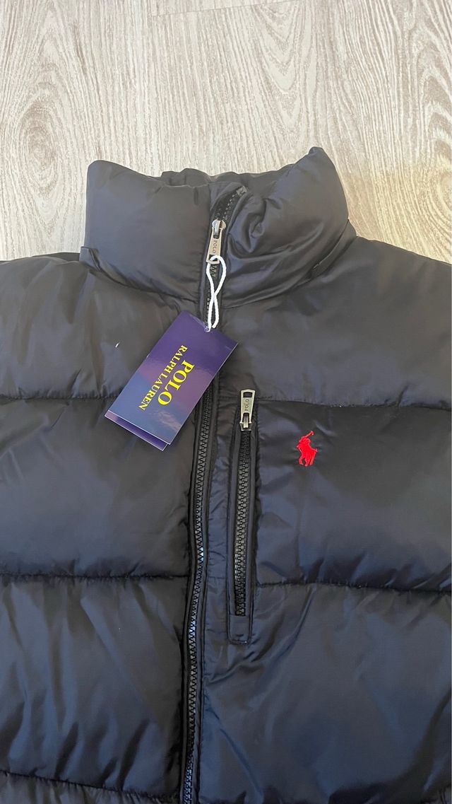 Polo Ralph Lauren Abrigo Negro MIRAR FOTO