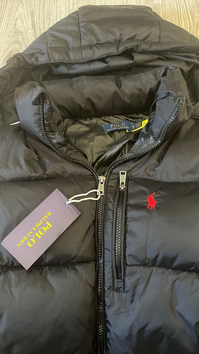 Polo Ralph Lauren Abrigo Negro MIRAR FOTO