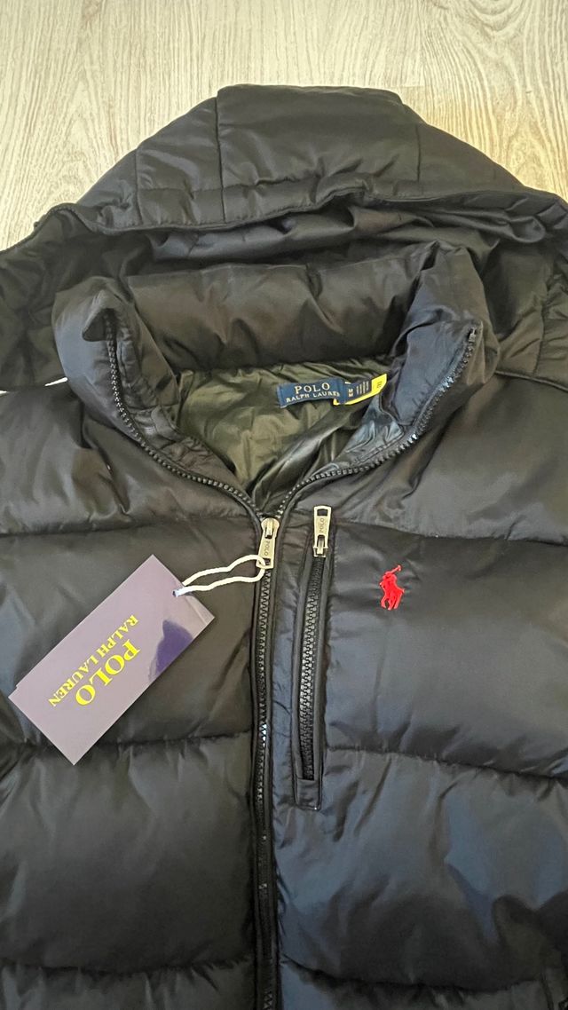 Polo Ralph Lauren Abrigo Negro MIRAR FOTO