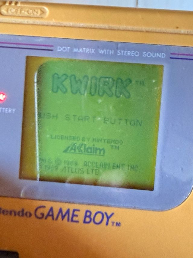 KWIRK PARA GAME BOY