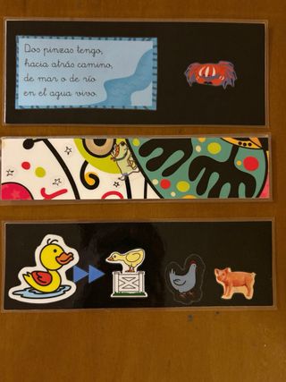 Marcapáginas infantiles desarrollar imagin