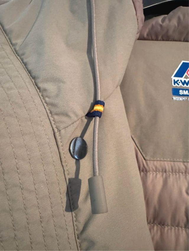 Giacca K-Way Thomas Warm Beige Taupe