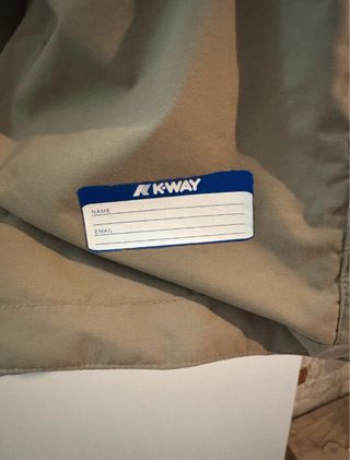 Giacca K-Way Thomas Warm Beige Taupe