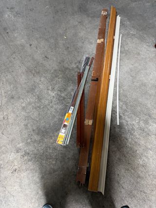 Puerta de paso madera con maneta