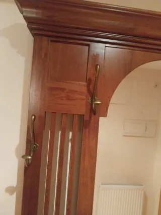 Mueble Gabanero Madera Entrada