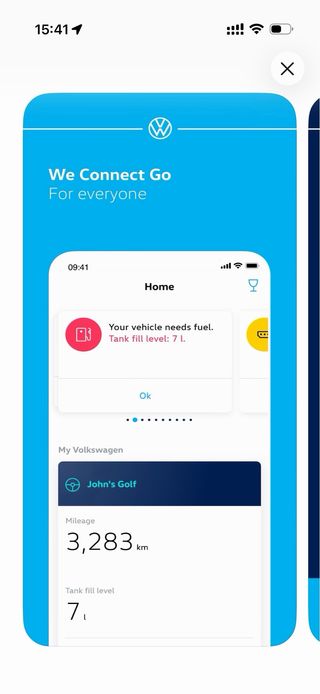 Volkswagen DataPlug para app WeConnect