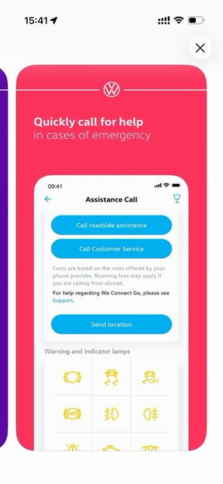 Volkswagen DataPlug para app WeConnect