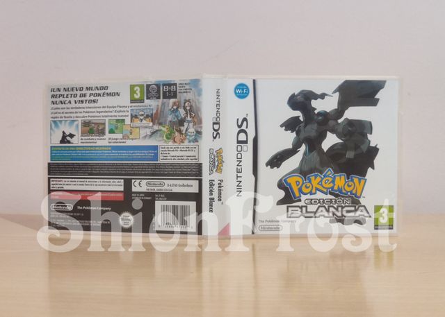 Caja Pokémon Edición Blanca (Nintendo DS)