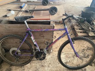 Bicicleta Montaña Morada Starter