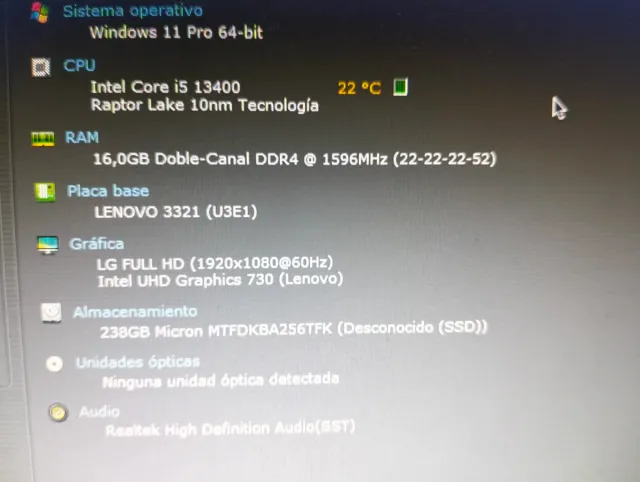 Computador Lenovo Thinkcentre