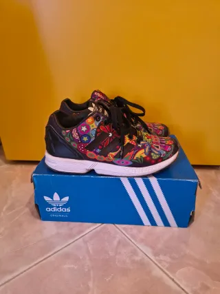 Adidas ZX Flux Scarpe Colorate con Lacci