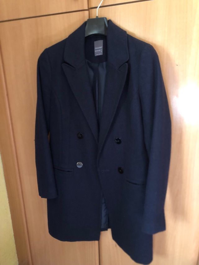 Abrigo azul marino talla 34
