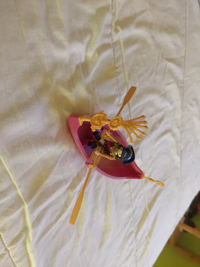 Góndola Playmobil con figura