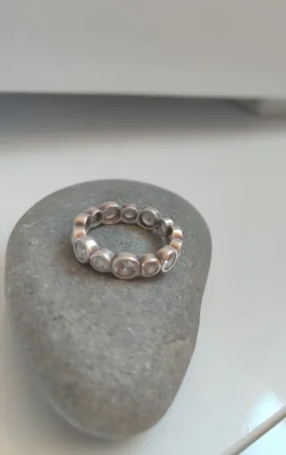 Anillo Plata con Circonitas Infinito