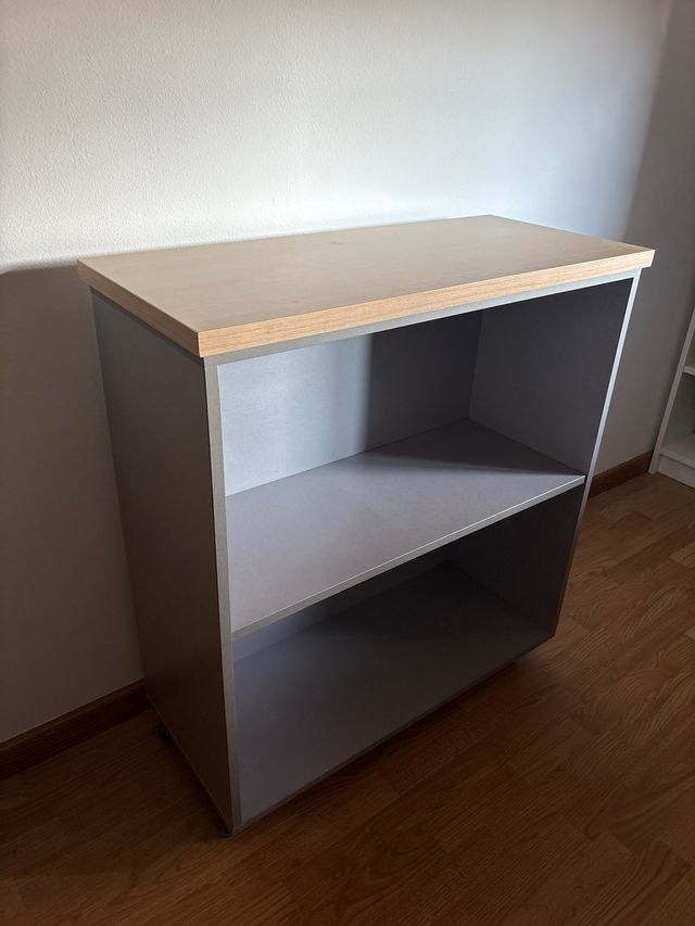 Mueble auxiliar madera y metal