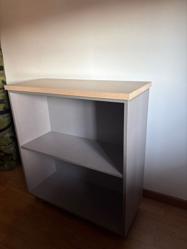 Mueble auxiliar madera y metal