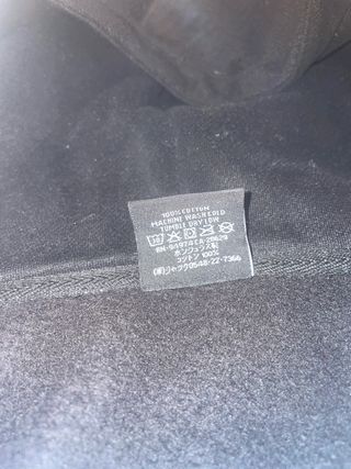 Chaqueta Negra Cremallera