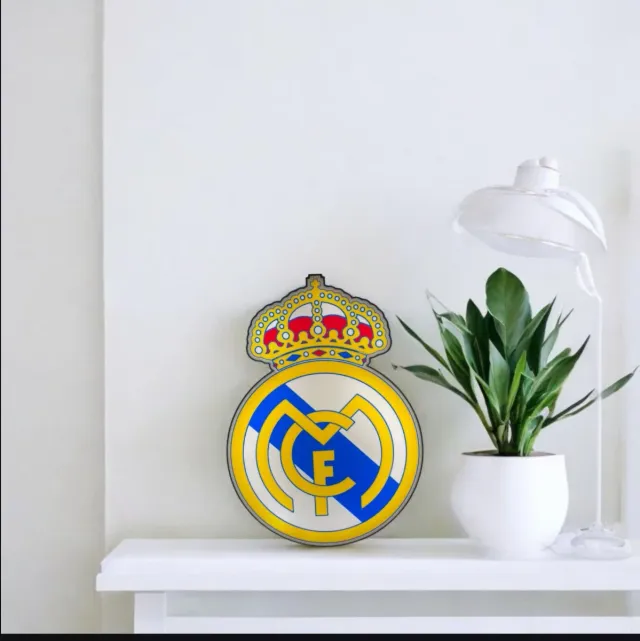Lámpara LED 3D Real Madrid Nueva a estrenar