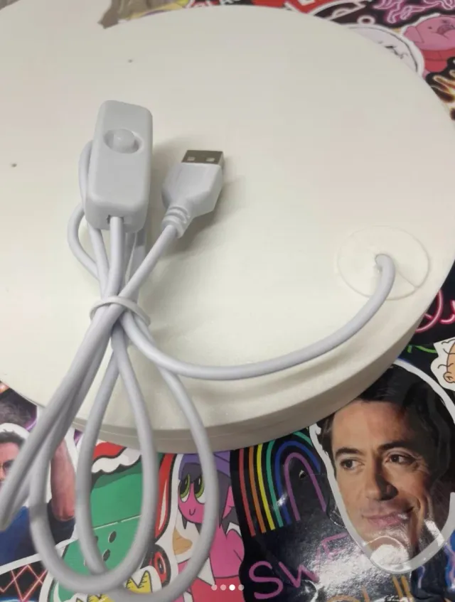 Lámpara LED 3D Real Madrid Nueva a estrenar