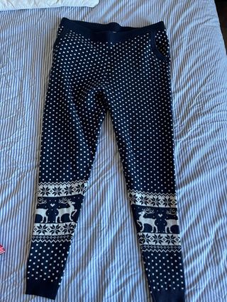 Pantalón Navideño Estampado Primark ideal embaraza