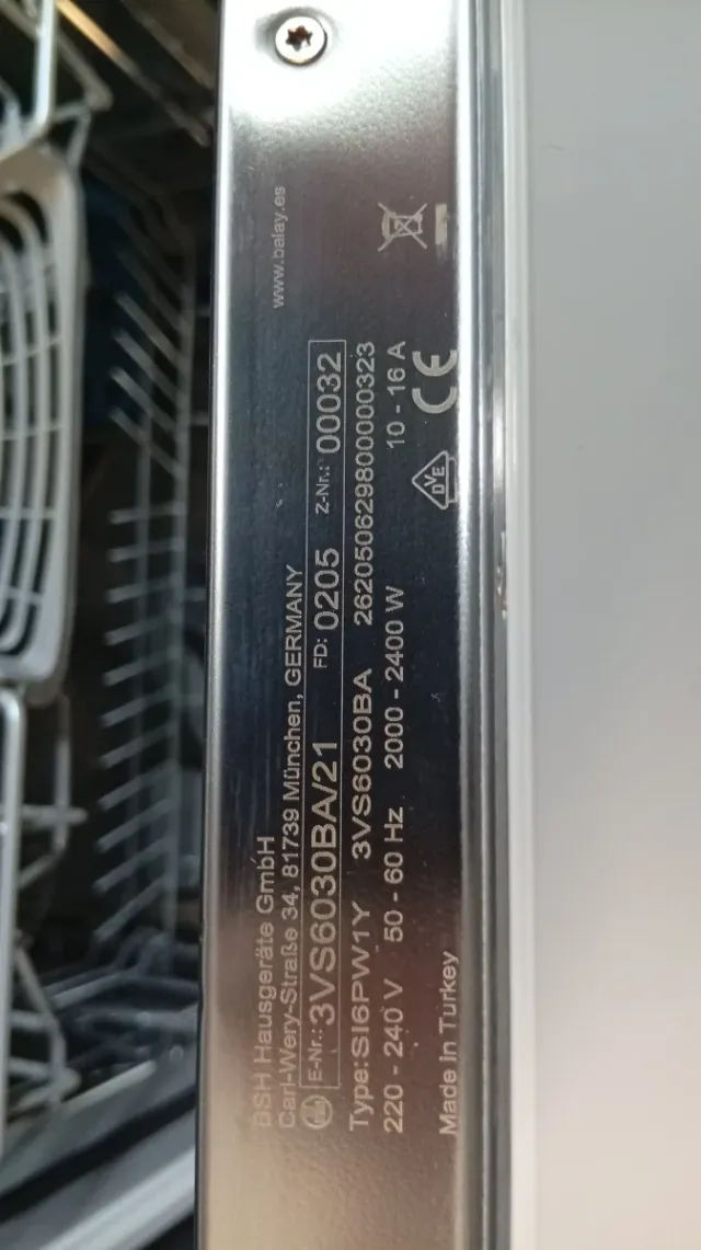 Lavavajillas Balay Blanco