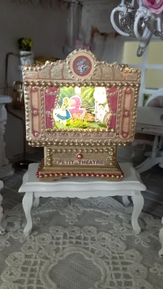 Mini Teatro Alice Meraviglie 1:12