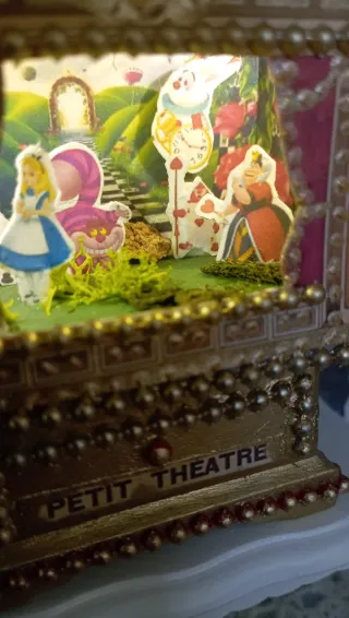 Mini Teatro Alice Meraviglie 1:12
