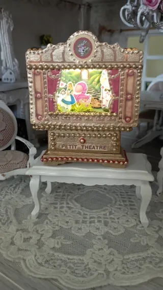 Mini Teatro Alice Meraviglie 1:12