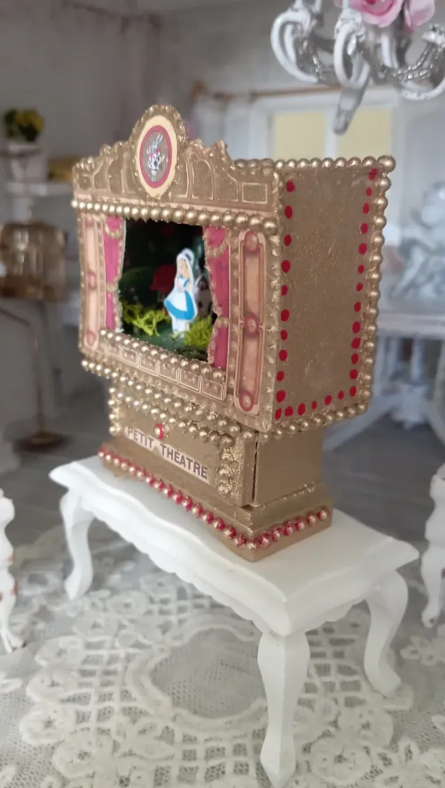 Mini Teatro Alice Meraviglie 1:12