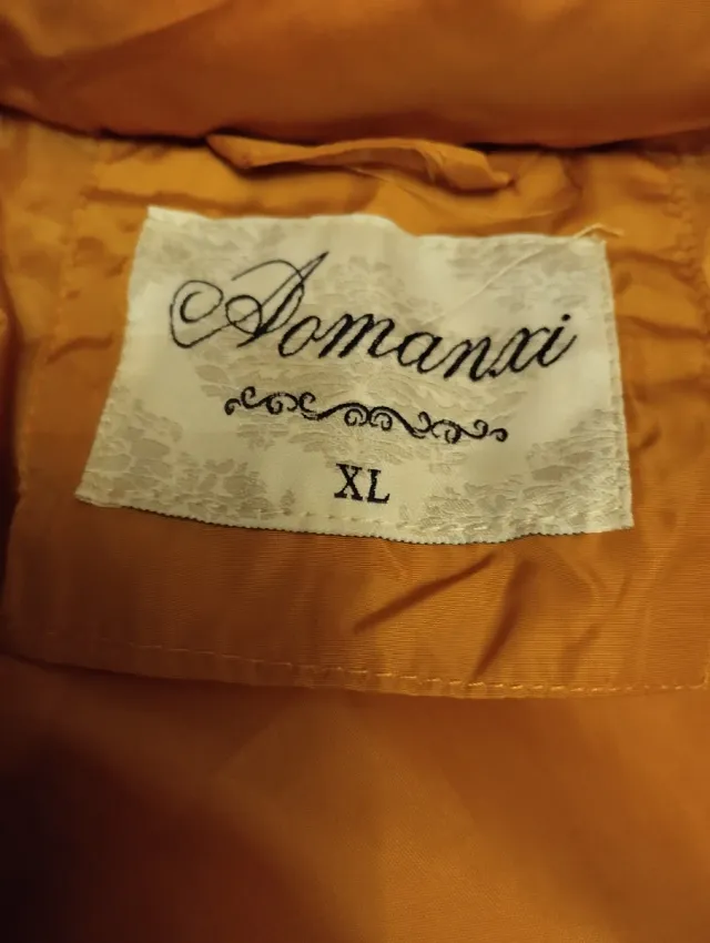 Cazadora Aomanxi Talla XL Mostaza