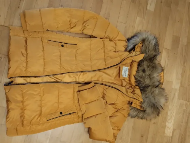 Cazadora Aomanxi Talla XL Mostaza