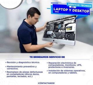 Reparacion, mantenimiento de equipo informatico
