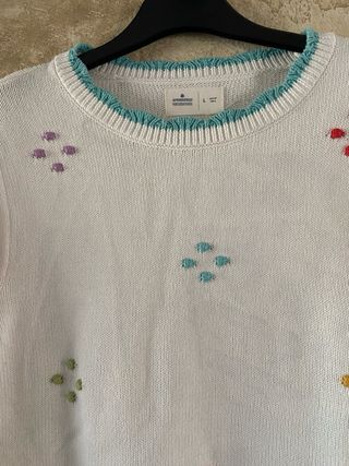 Jersey Springfield Bordado Flores Talla L