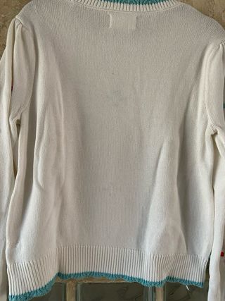 Jersey Springfield Bordado Flores Talla L