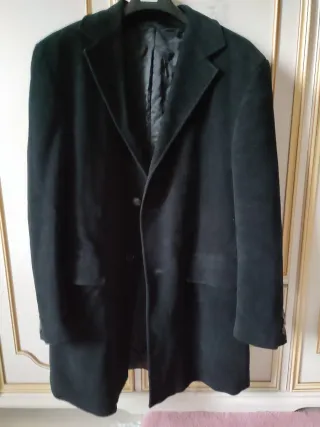 Cappotto nero uomo Bernardi collection