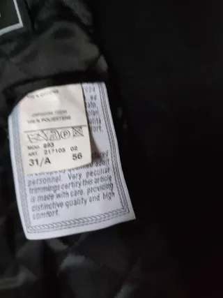 Cappotto nero uomo Bernardi collection