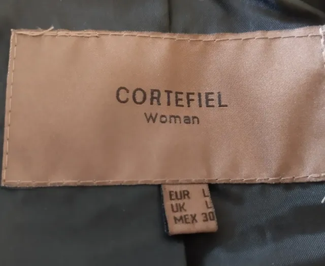 Chaqueta Cortefiel verde pistacho